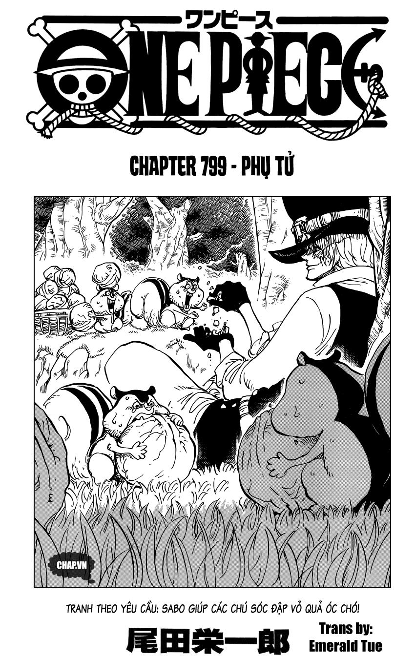 One Piece Chapter 799 - 1