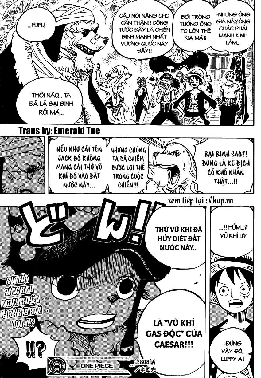 One Piece Chapter 808 - 16