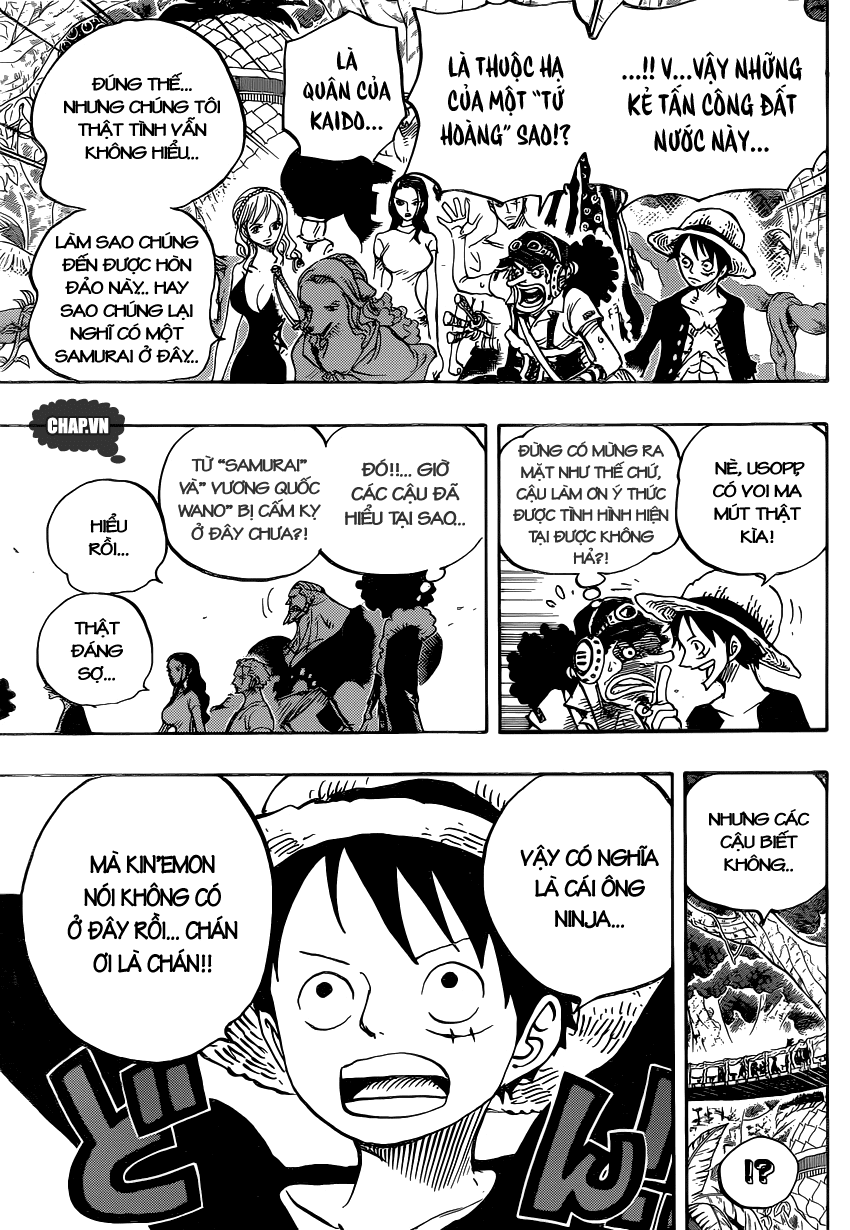 One Piece Chapter 808 - 10