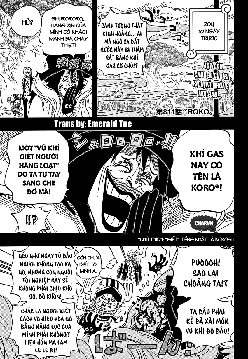 One Piece Chapter 811 - 2