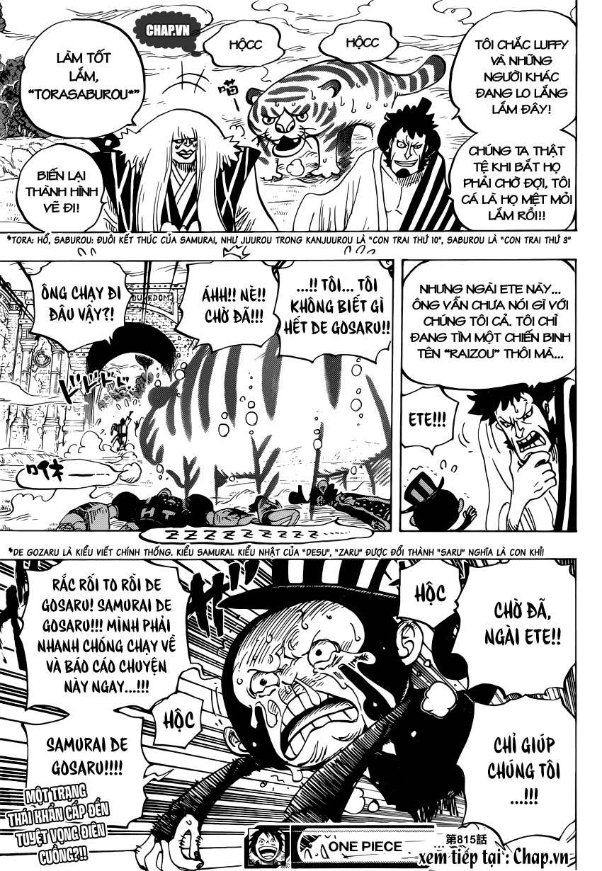 One Piece Chapter 815 - 17