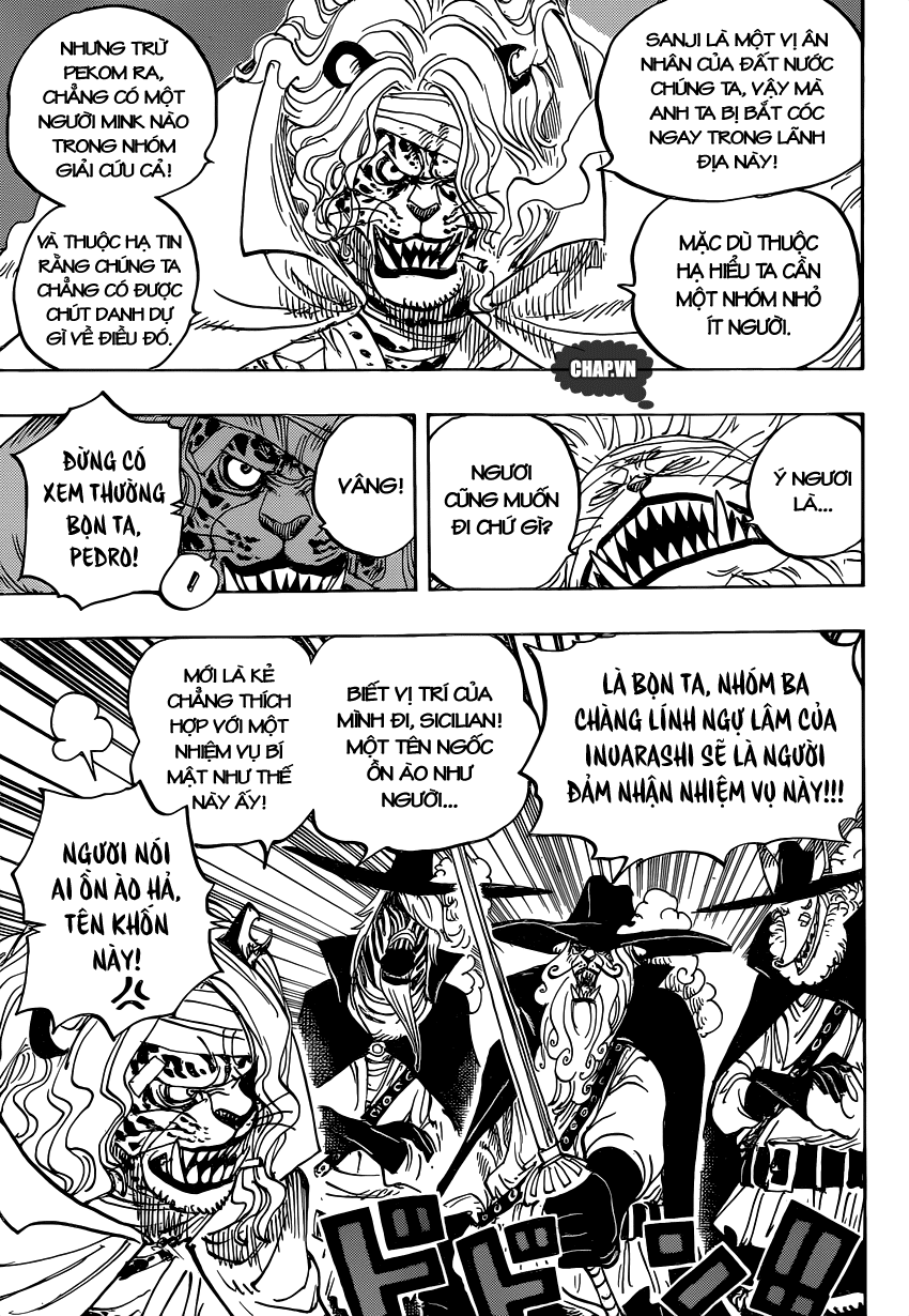 One Piece Chapter 822 - 9