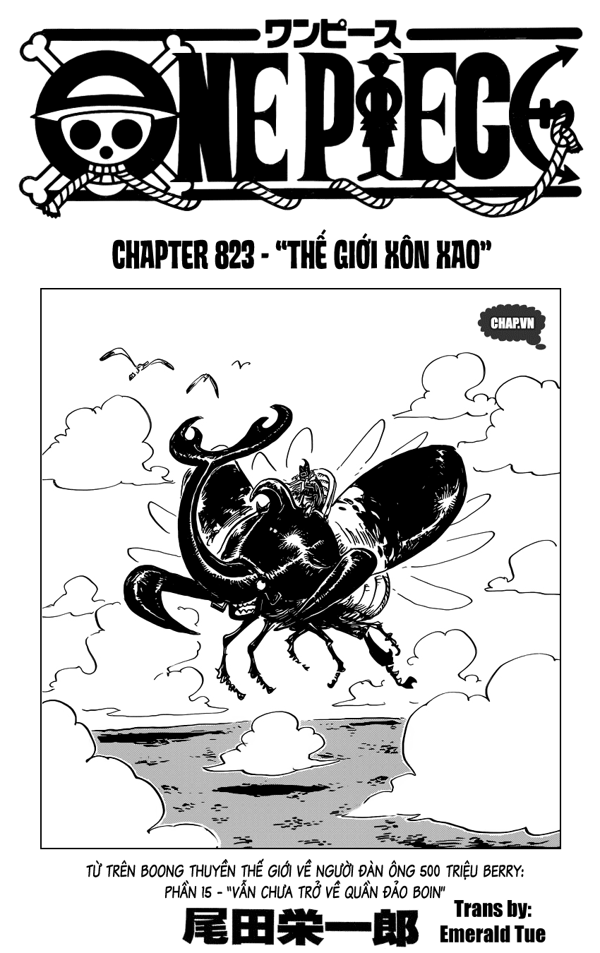 One Piece Chapter 823 - 1