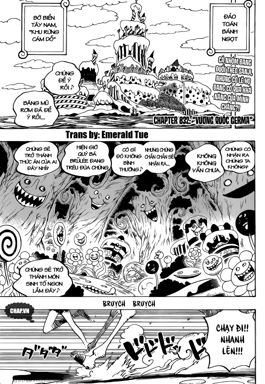 One Piece Chapter 832 - 3