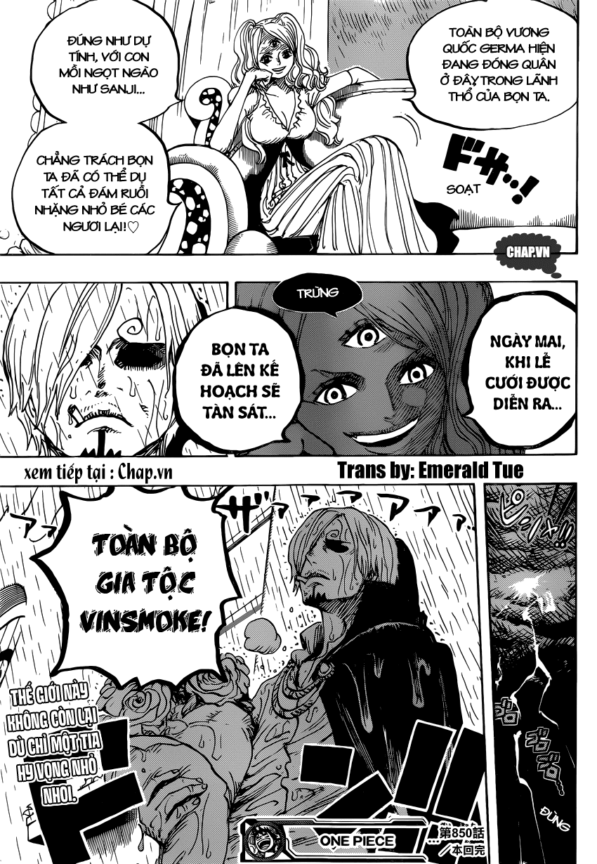 One Piece Chapter 850 - 18