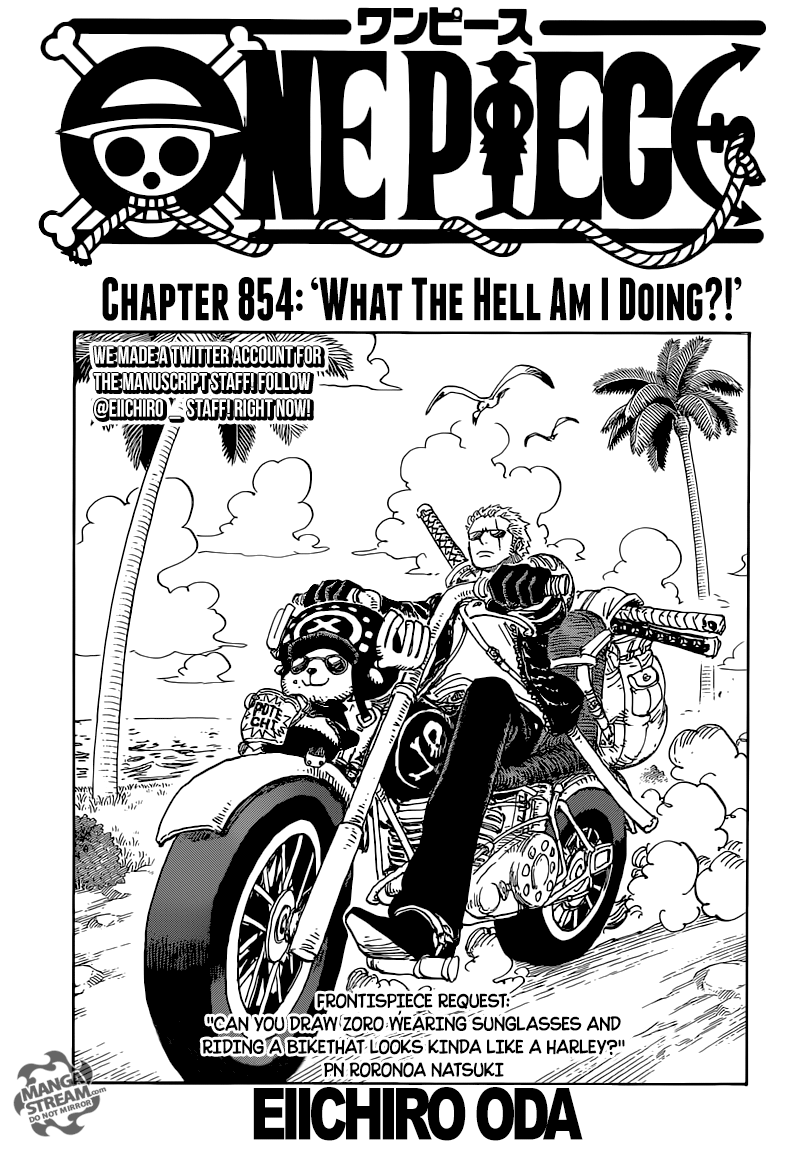 One Piece Chapter 854 - 1