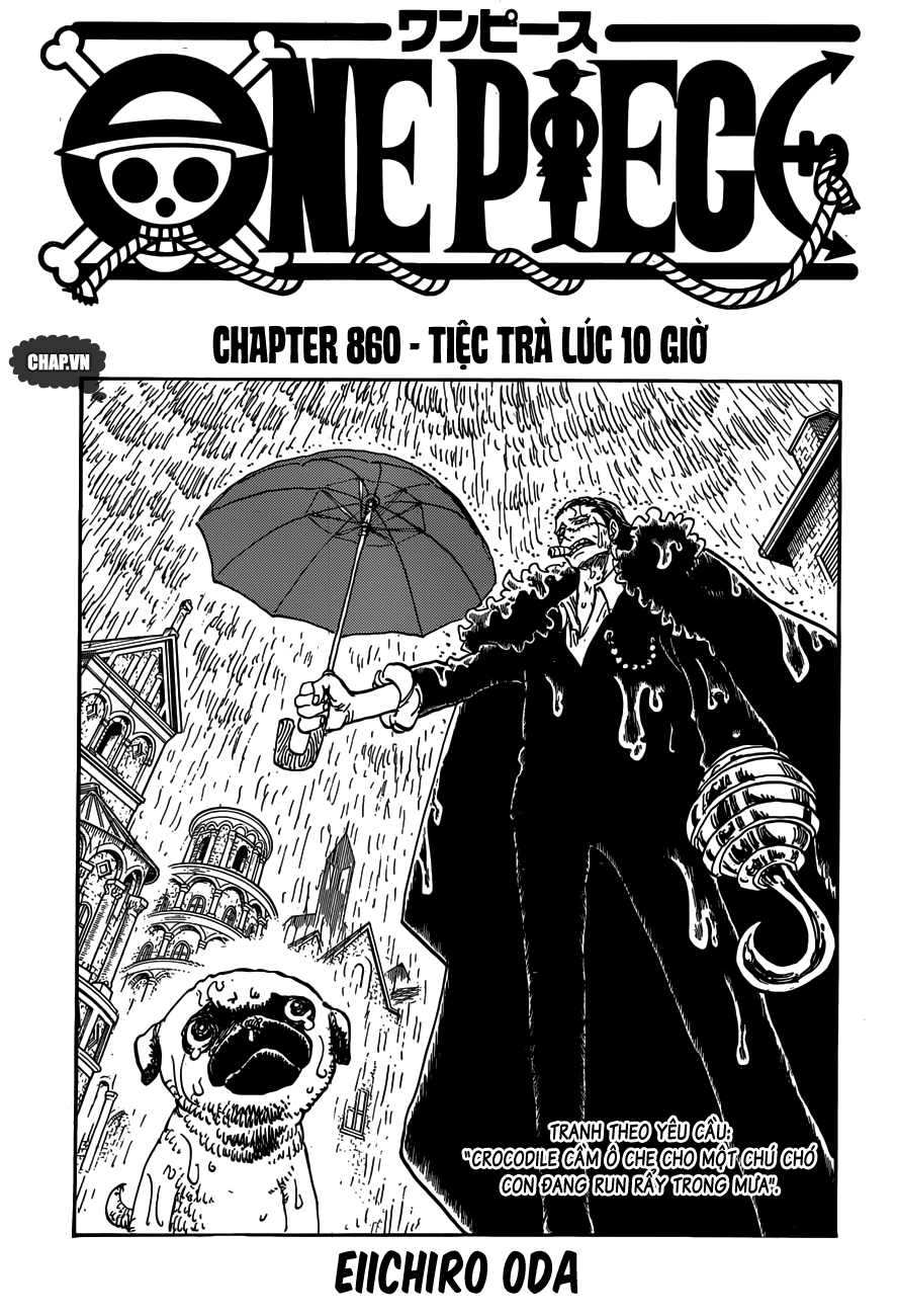 One Piece Chapter 860 - 1