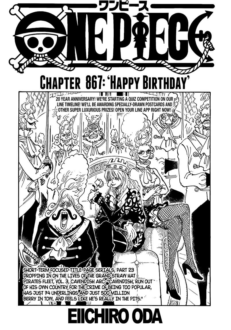 One Piece Chapter 867 - 4