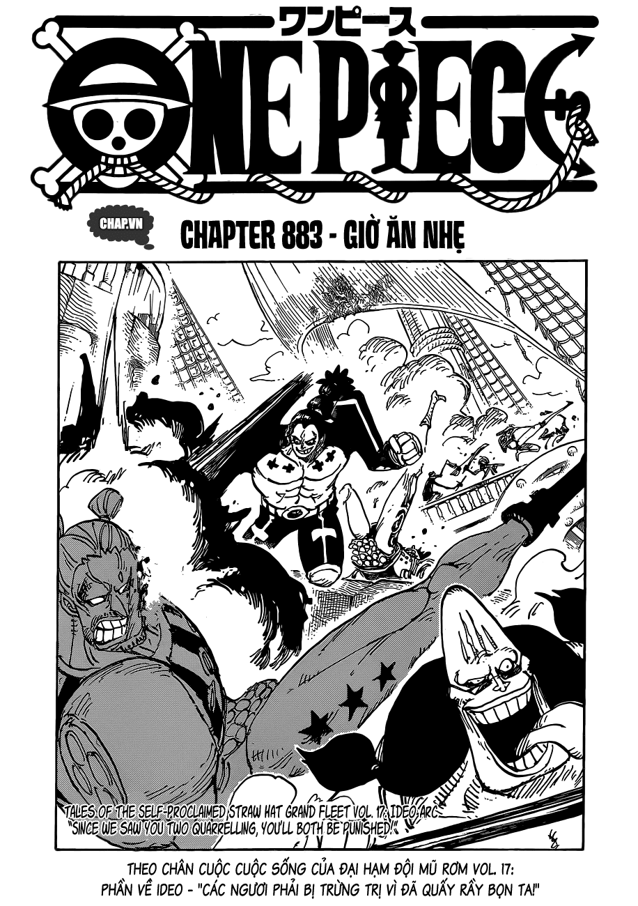 One Piece Chapter 883 - 1