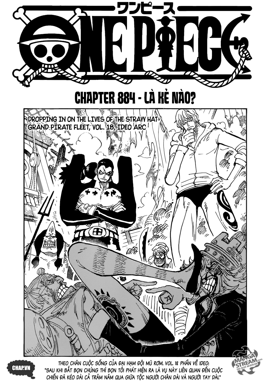 One Piece Chapter 884 - 1