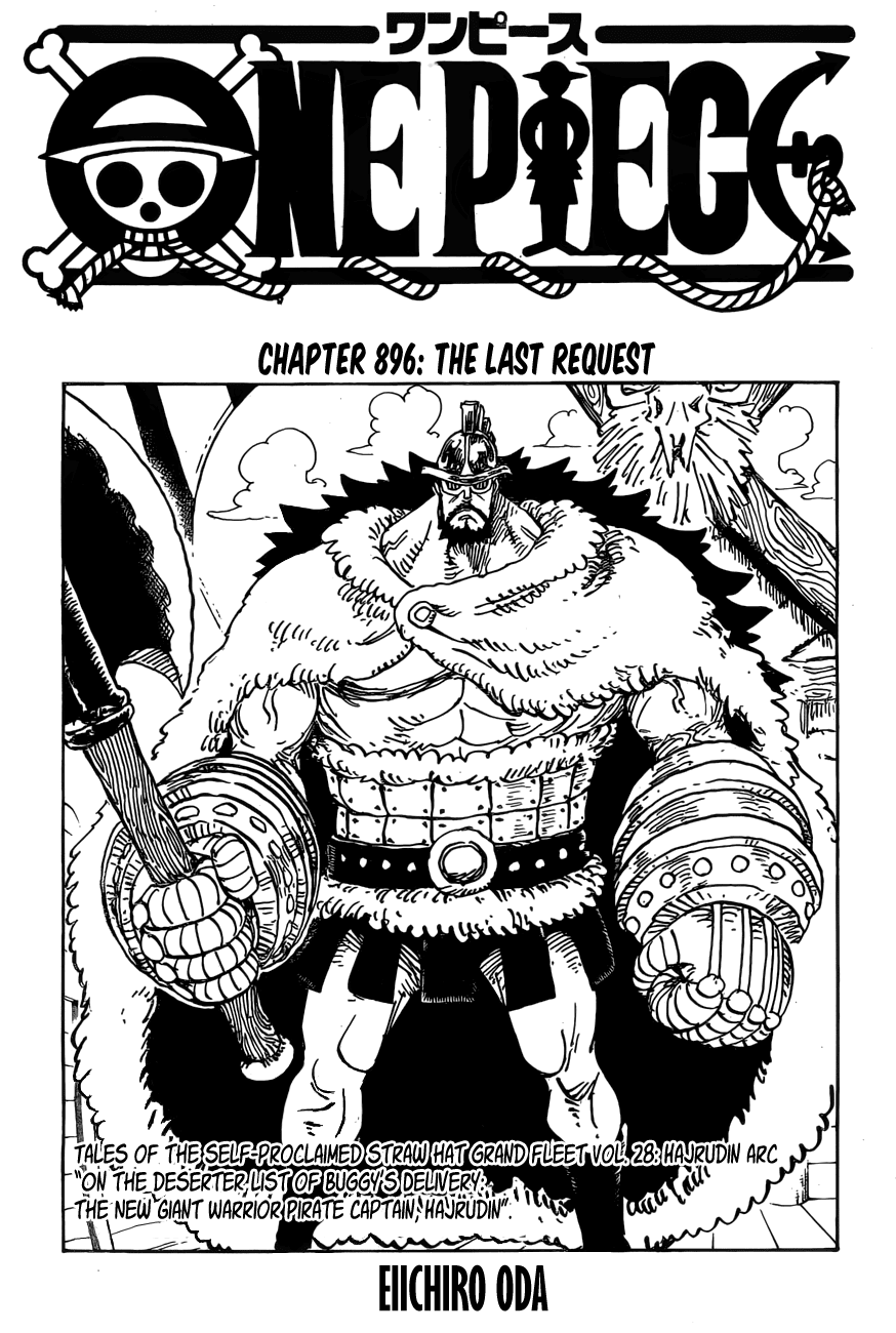 One Piece Chapter 896 - 2