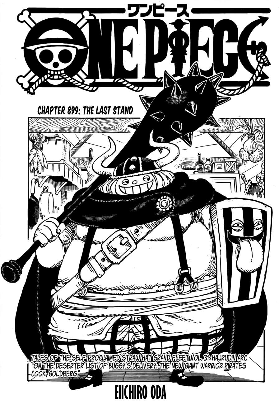 One Piece Chapter 899 - 1