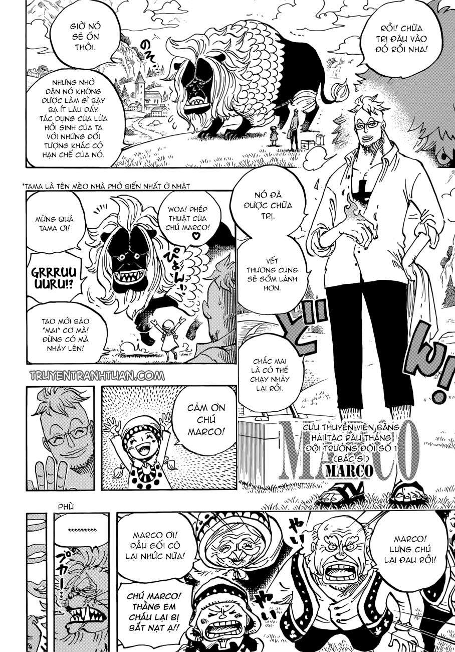 One Piece Chapter 909 - 4