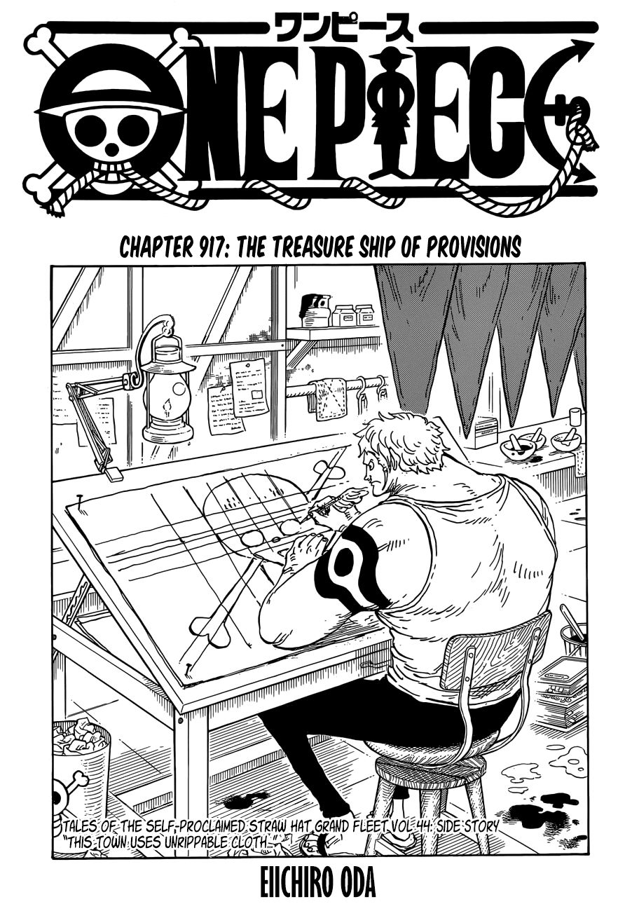 One Piece Chapter 917 - 1