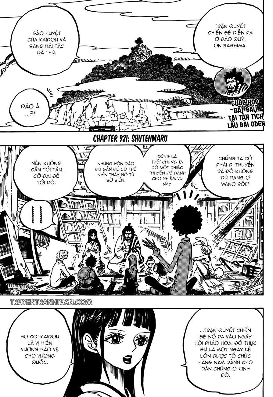 One Piece Chapter 921 - 3