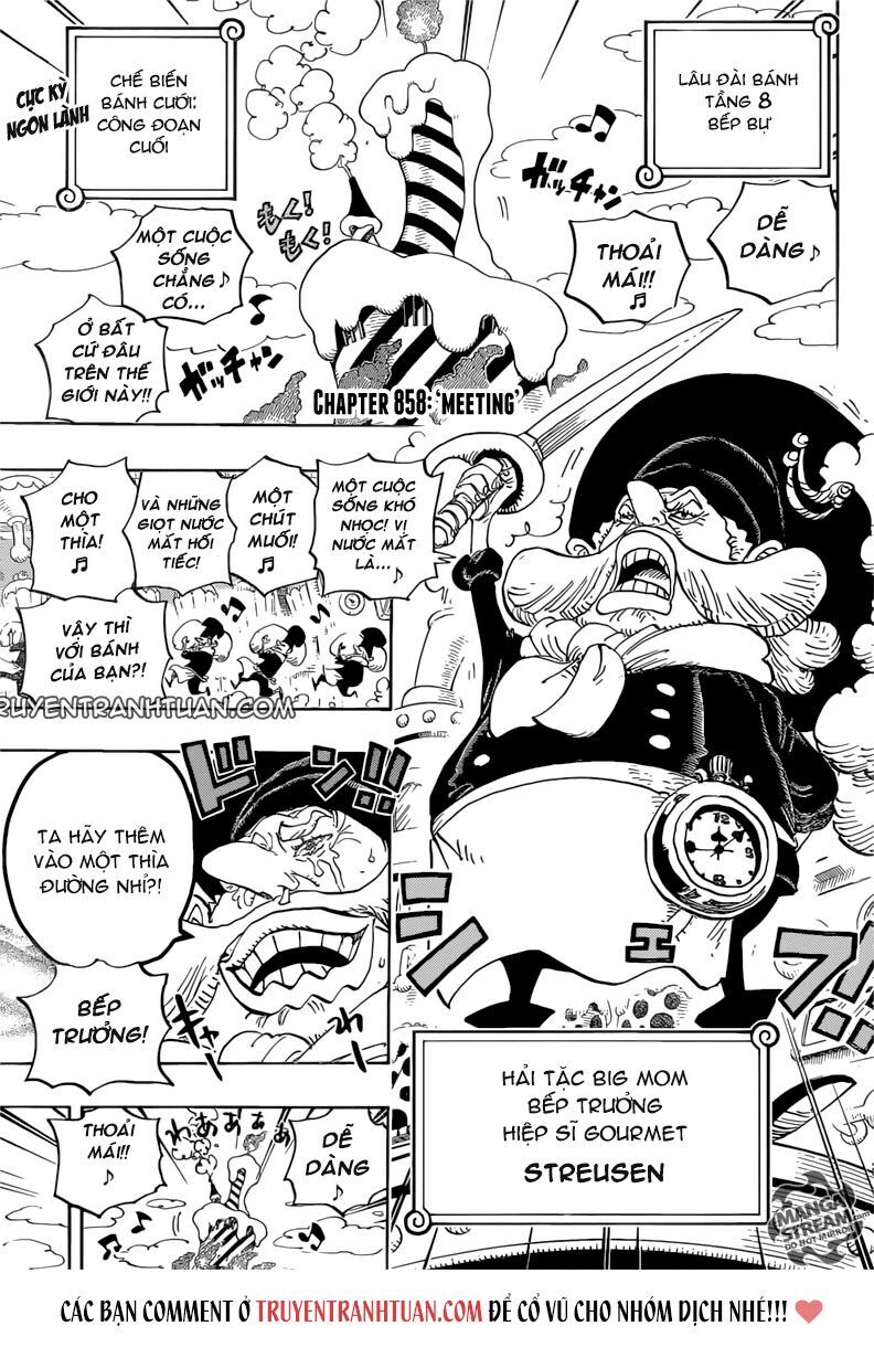 One Piece Chapter 858 - 4