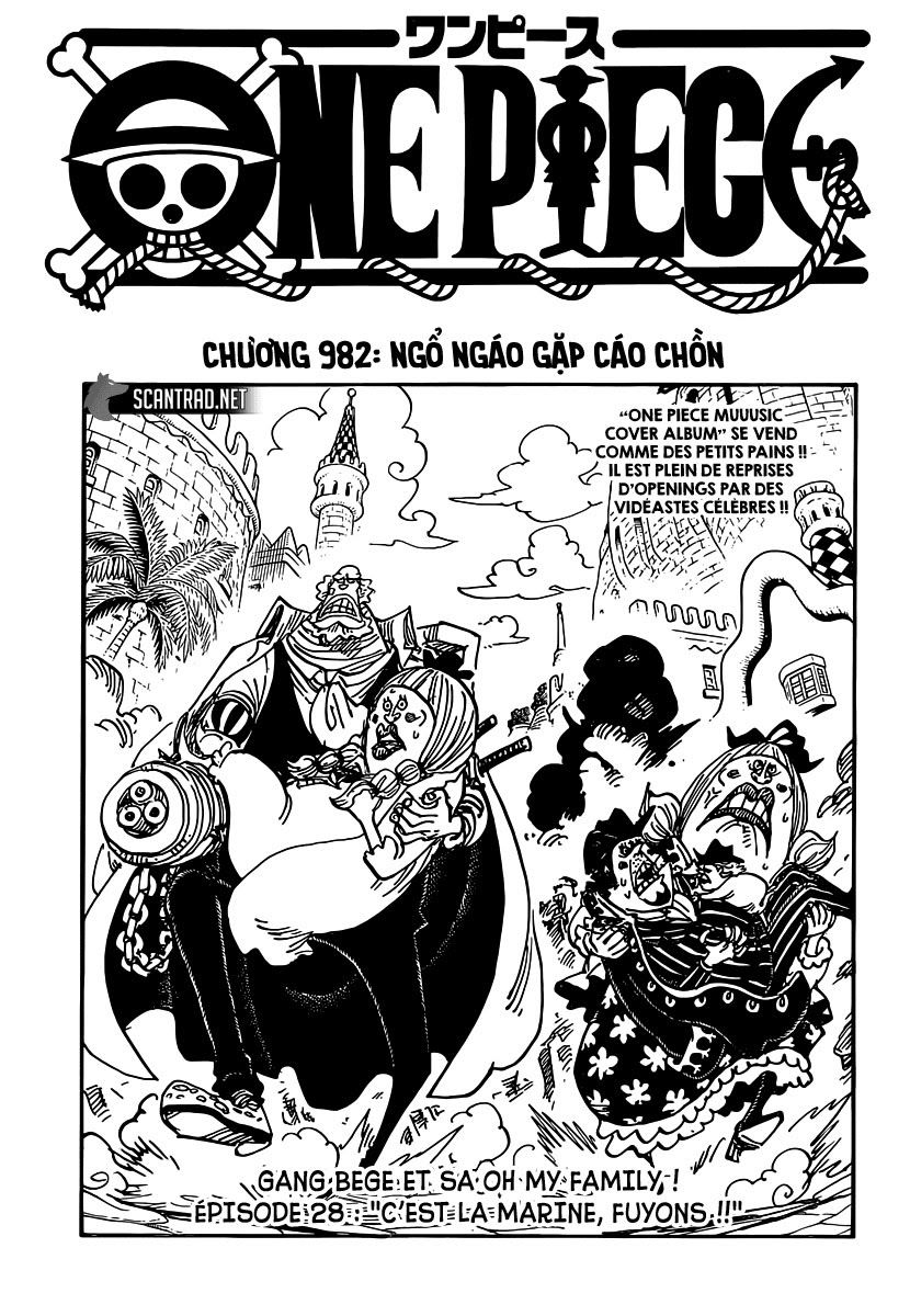 One Piece Chapter 982 - 1