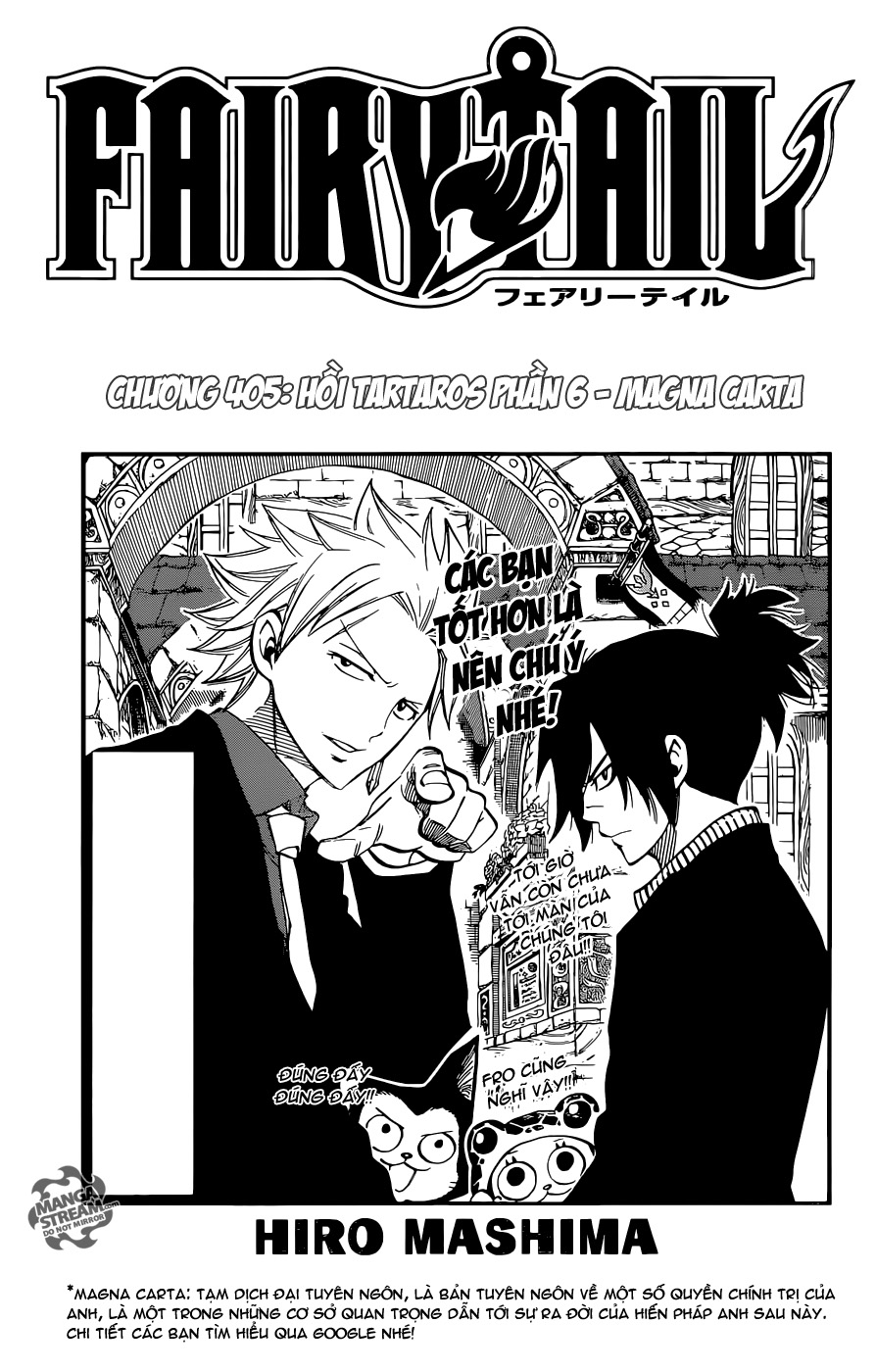 Fairy Tail Chapter 405 - 3