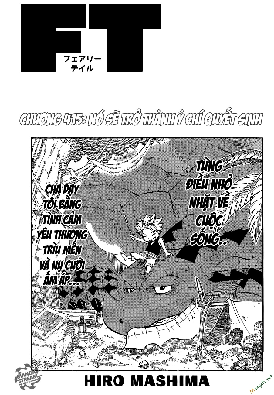 Fairy Tail Chapter 415 - 1