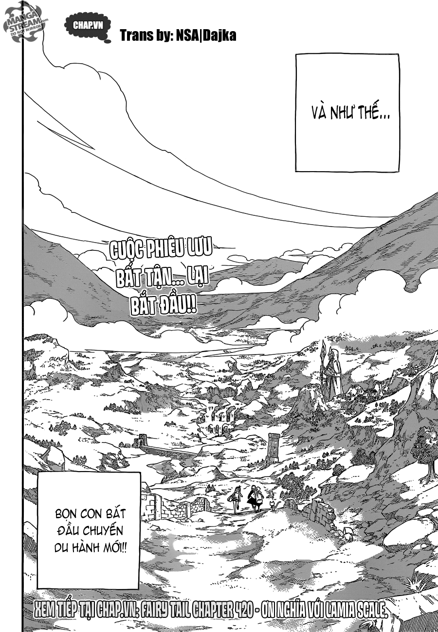 Fairy Tail Chapter 419 - 19