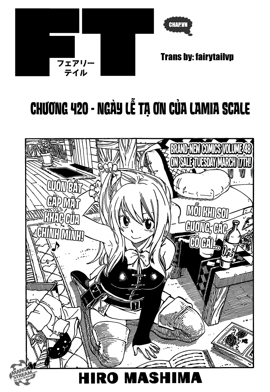 Fairy Tail Chapter 420 - 1