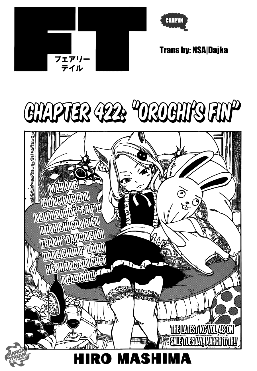 Fairy Tail Chapter 422 - 1