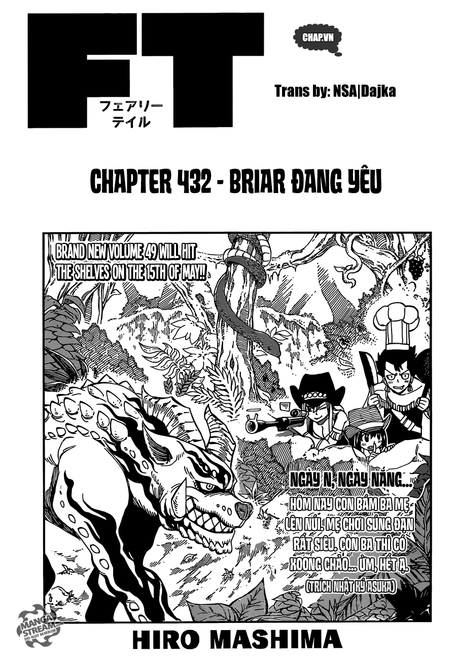 Fairy Tail Chapter 432 - 1