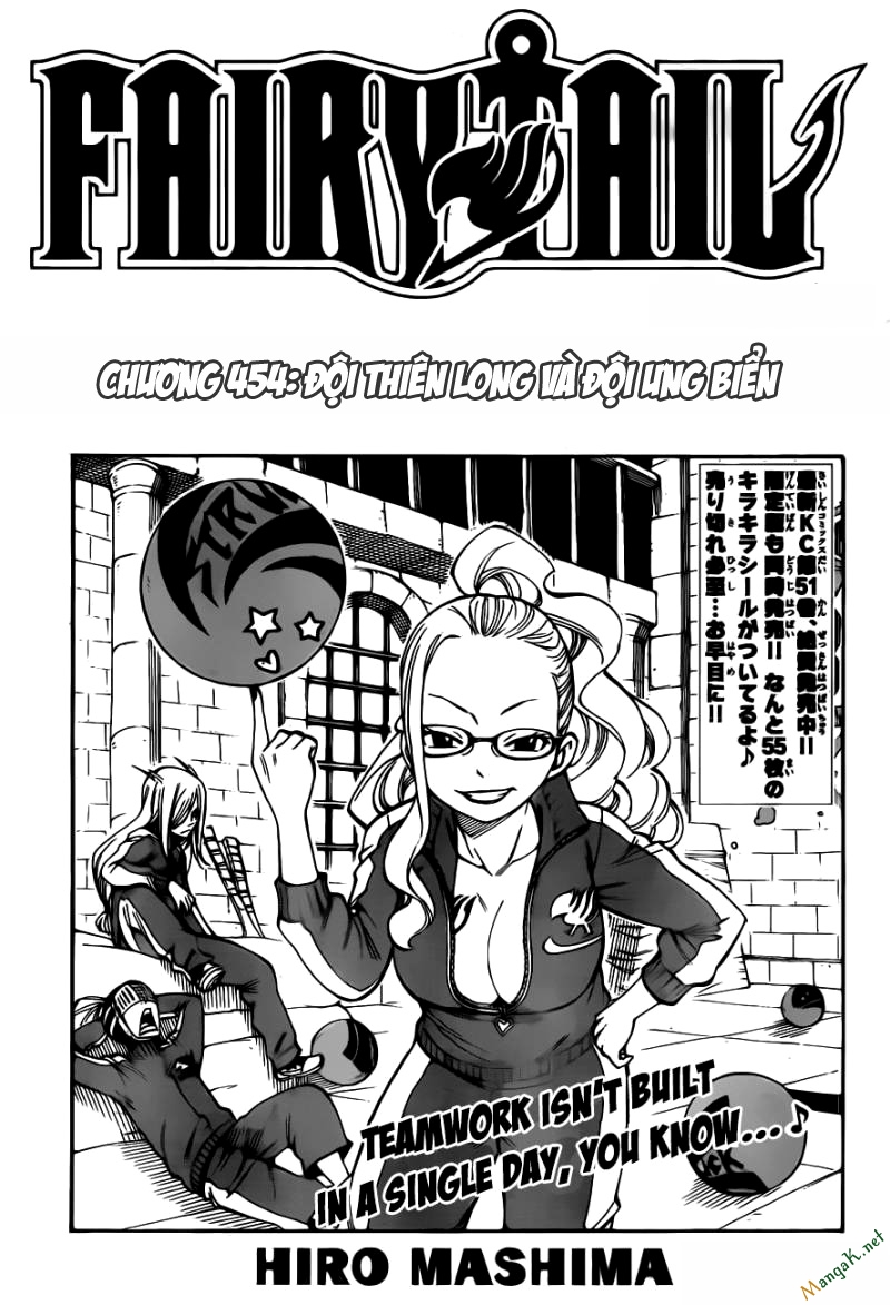 Fairy Tail Chapter 454 - 1