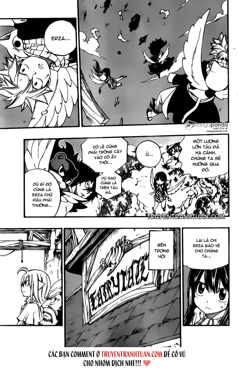 Fairy Tail Chapter 455 - 4