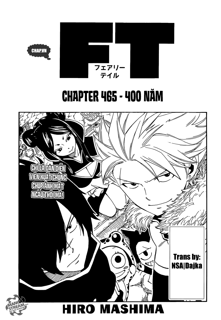 Fairy Tail Chapter 465 - 1