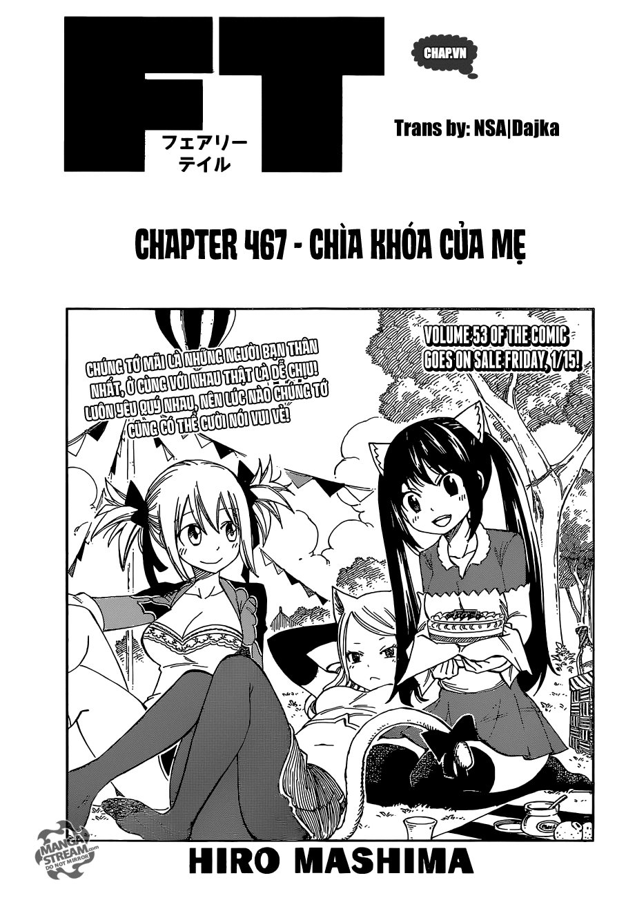 Fairy Tail Chapter 467 - 1