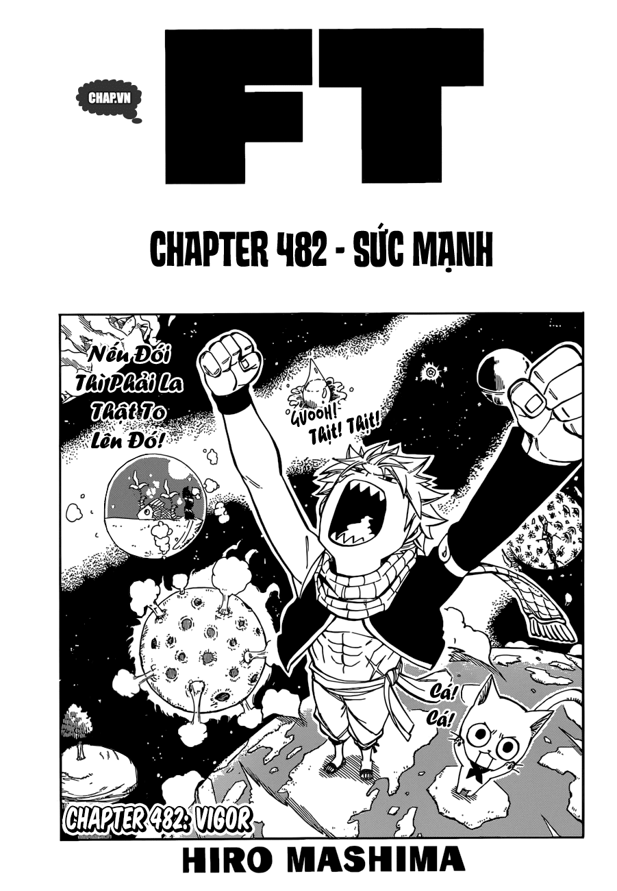 Fairy Tail Chapter 482 - 1