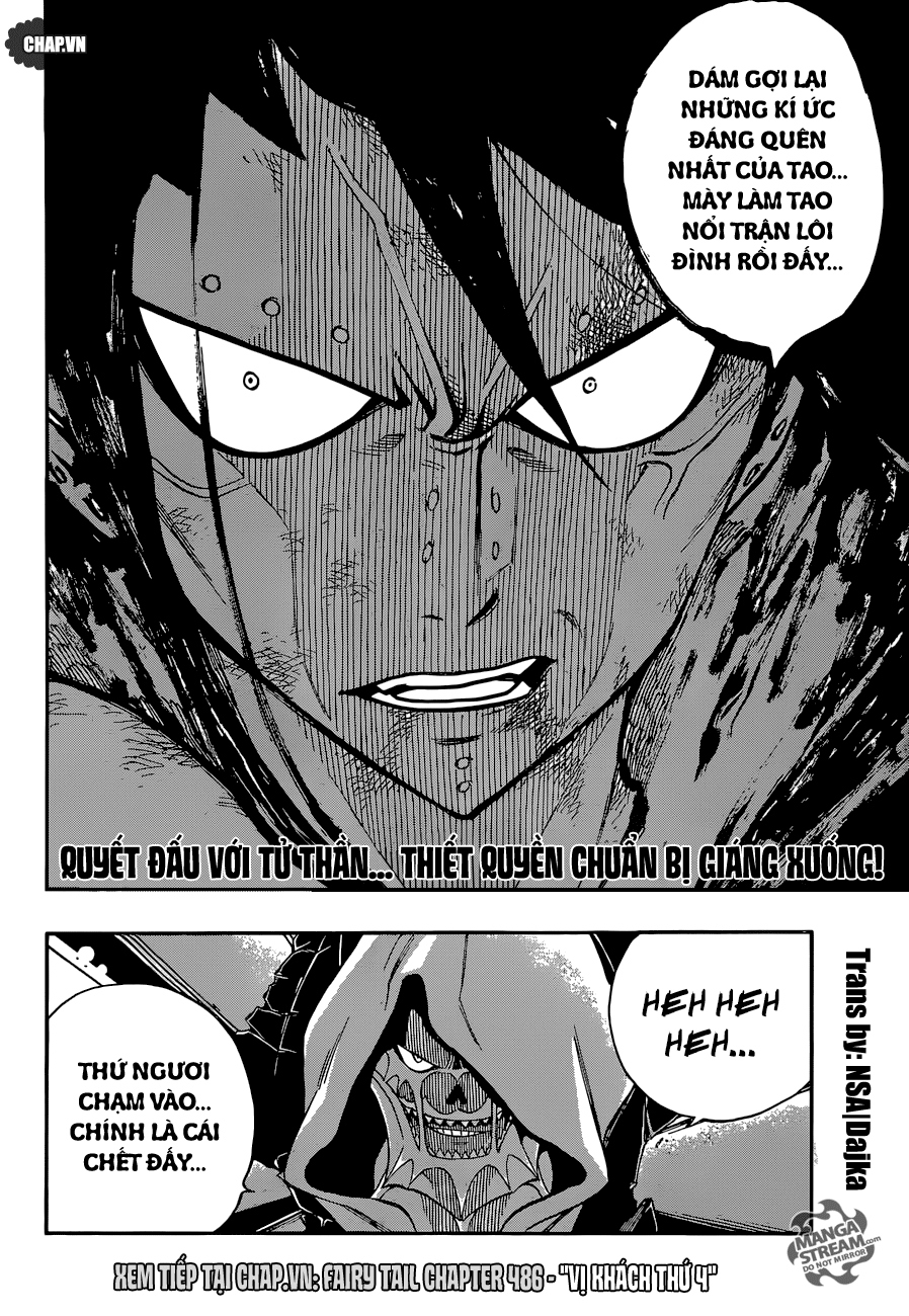 Fairy Tail Chapter 485 - 19