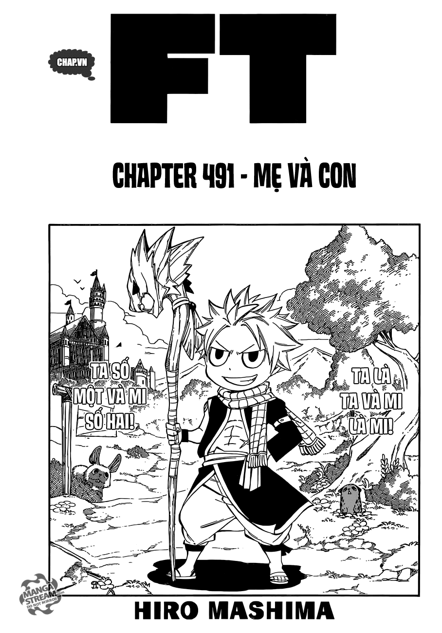 Fairy Tail Chapter 491 - 1