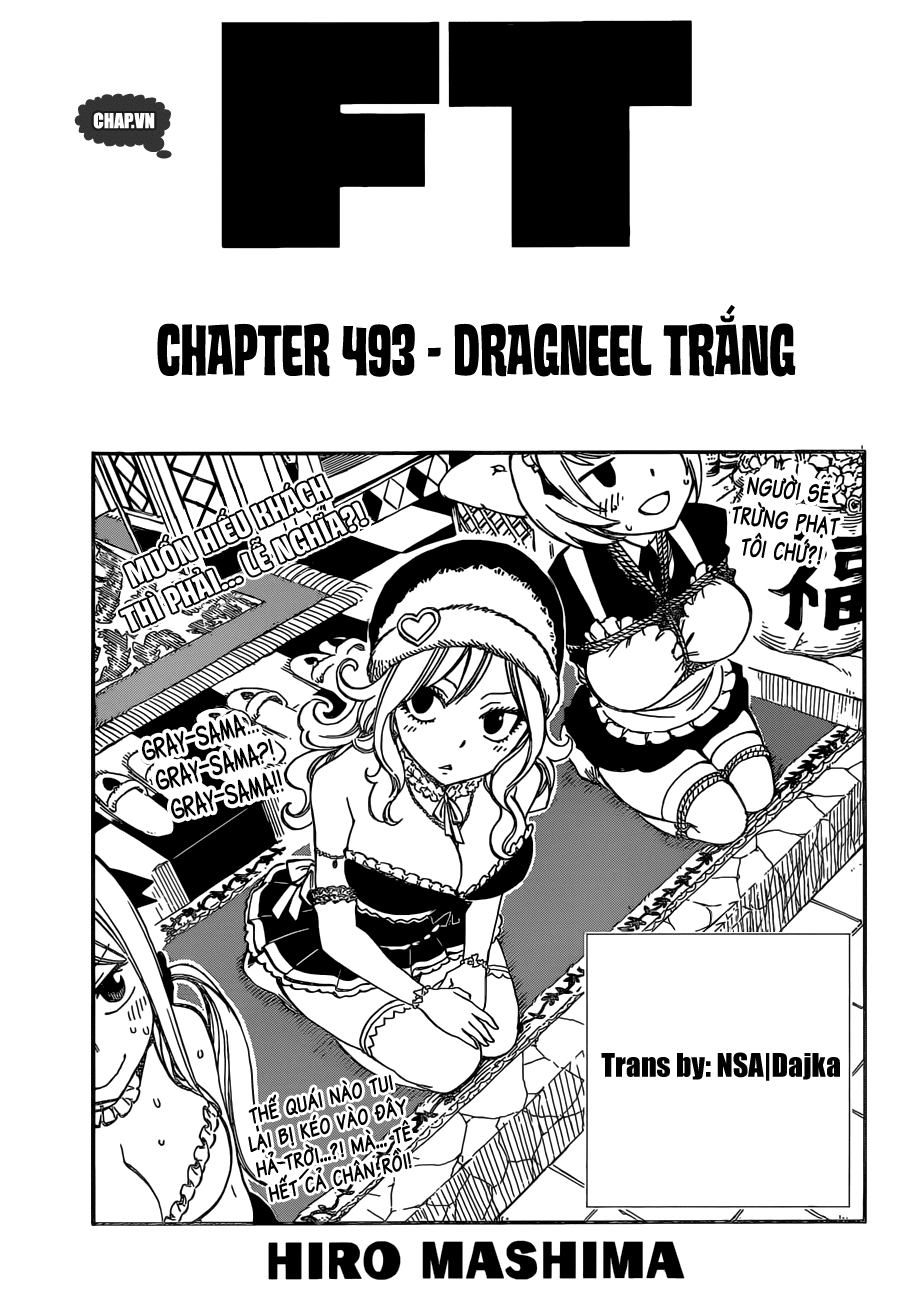 Fairy Tail Chapter 493 - 1