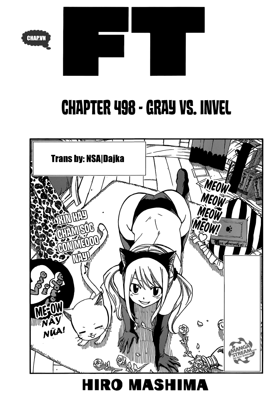 Fairy Tail Chapter 498 - 1