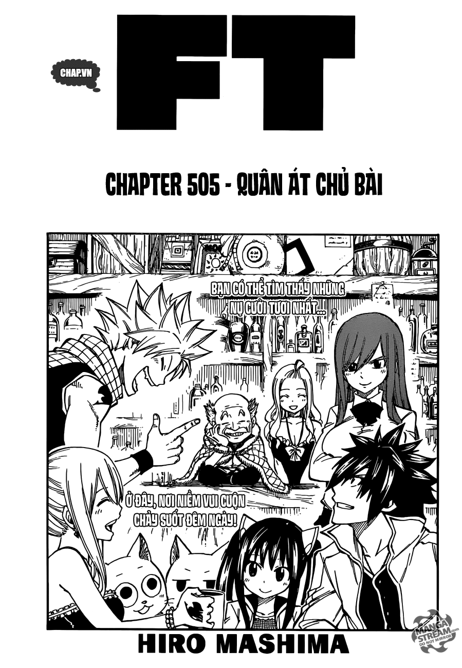 Fairy Tail Chapter 505 - 1