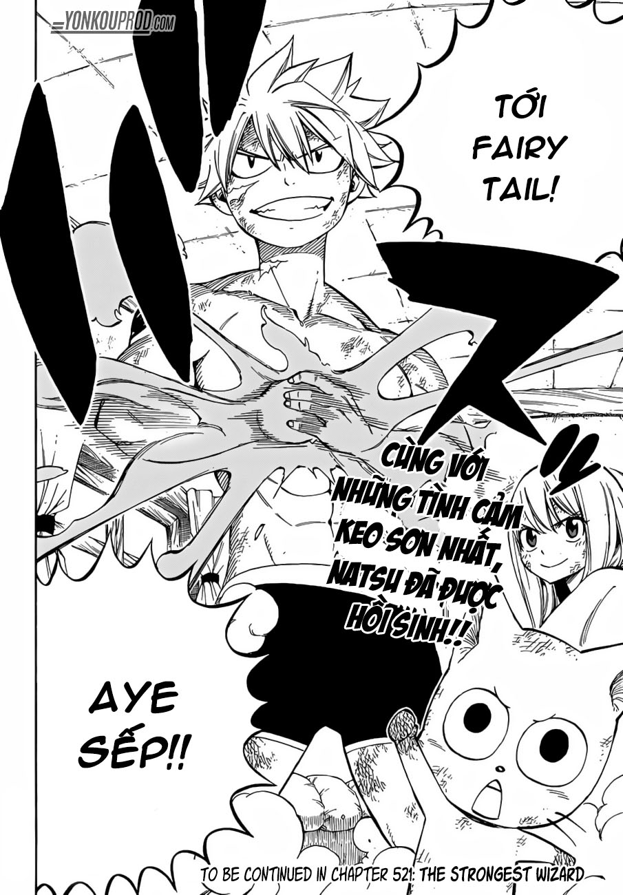 Fairy Tail Chapter 520 - 19