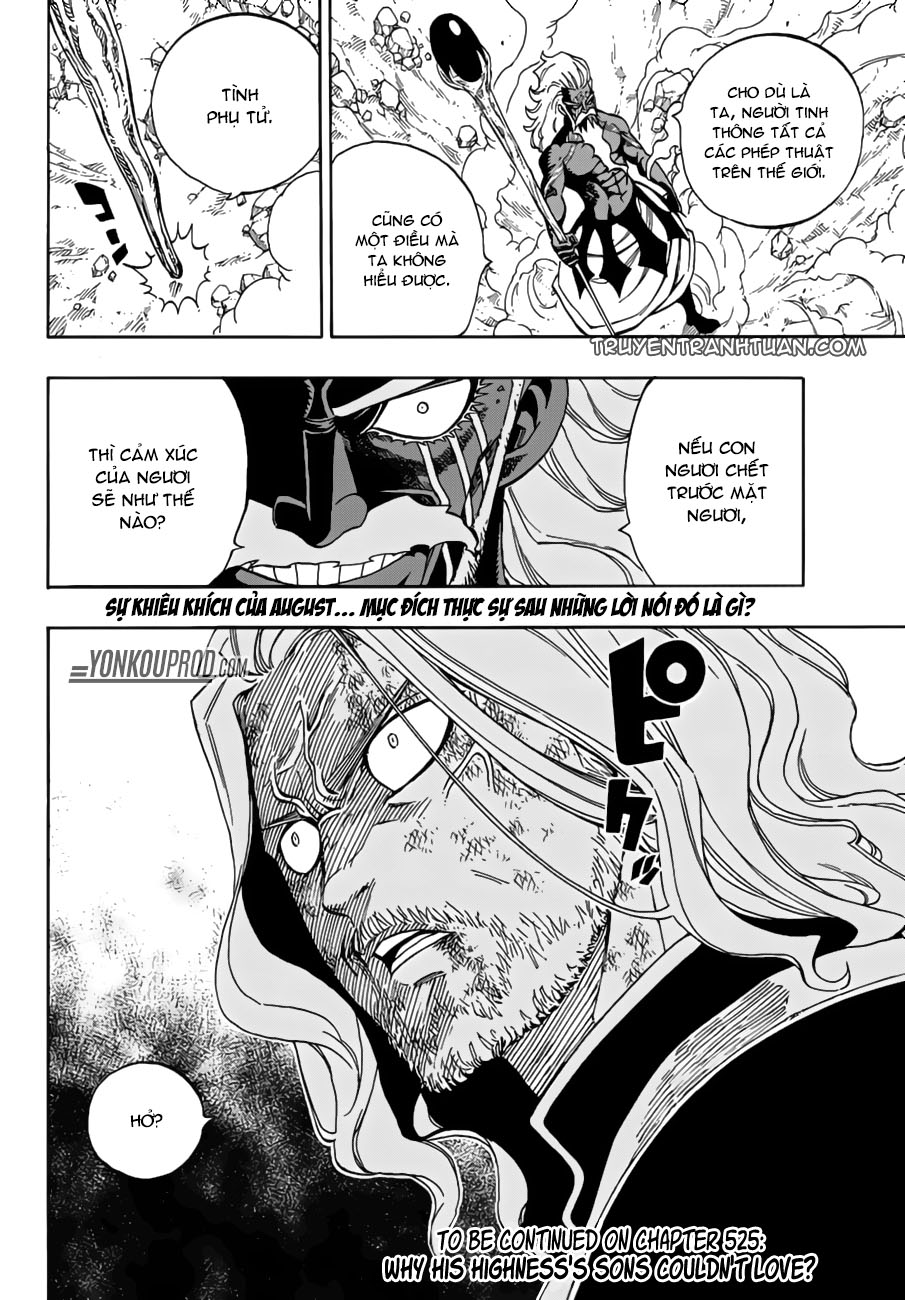 Fairy Tail Chapter 524 - 22