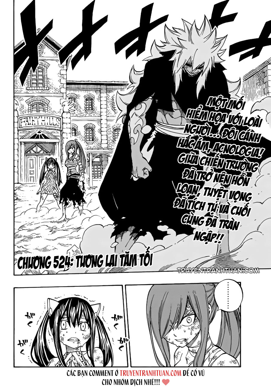 Fairy Tail Chapter 524 - 4