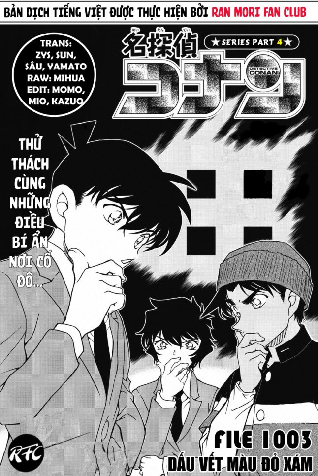 Thám Tử Conan Chapter 1003 - 1