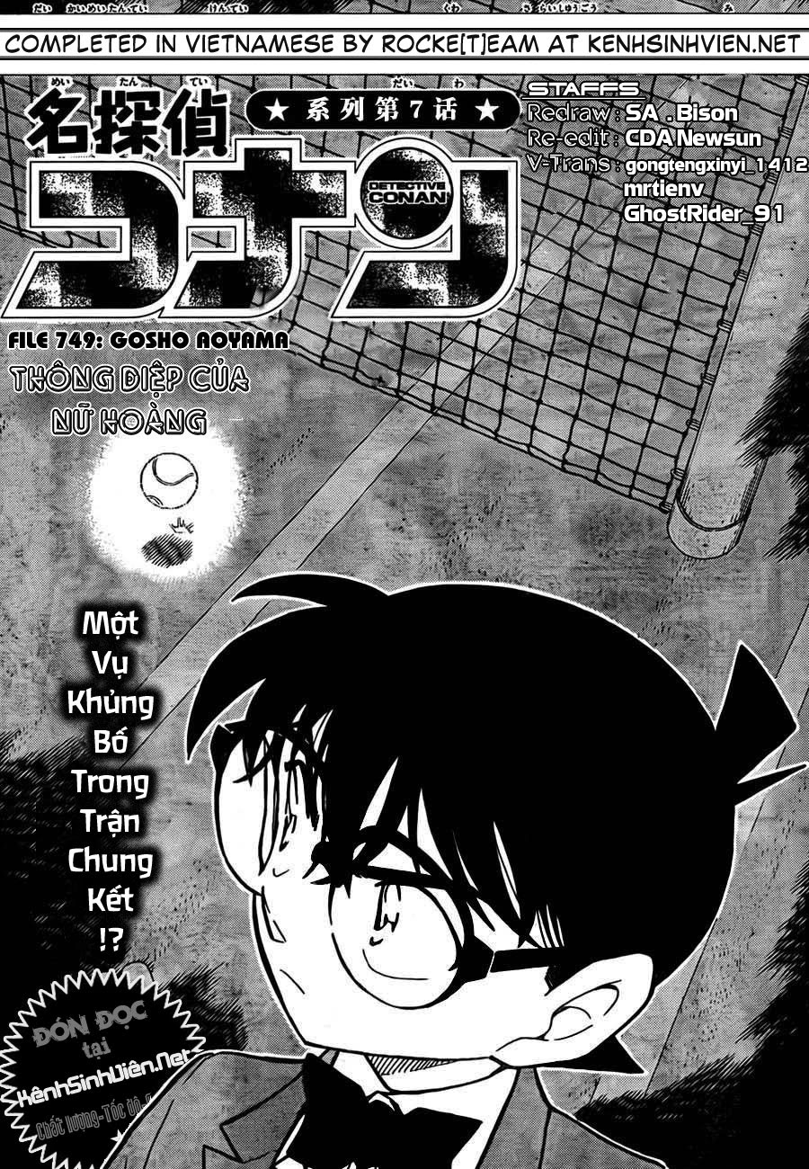 Thám Tử Conan Chapter 749 - 1