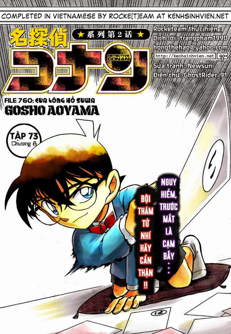 Thám Tử Conan Chapter 760 - 1