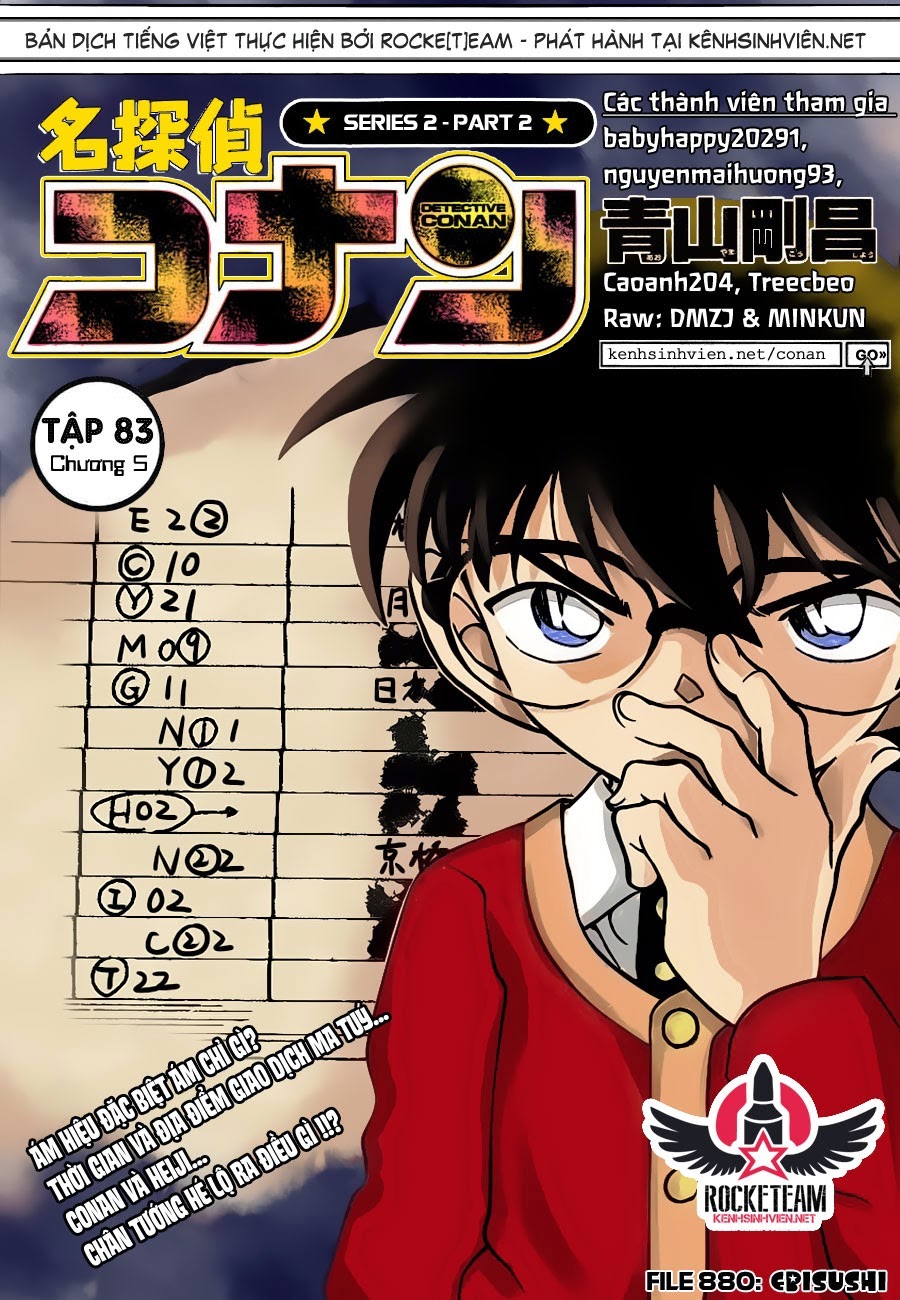 Thám Tử Conan Chapter 880 - 1