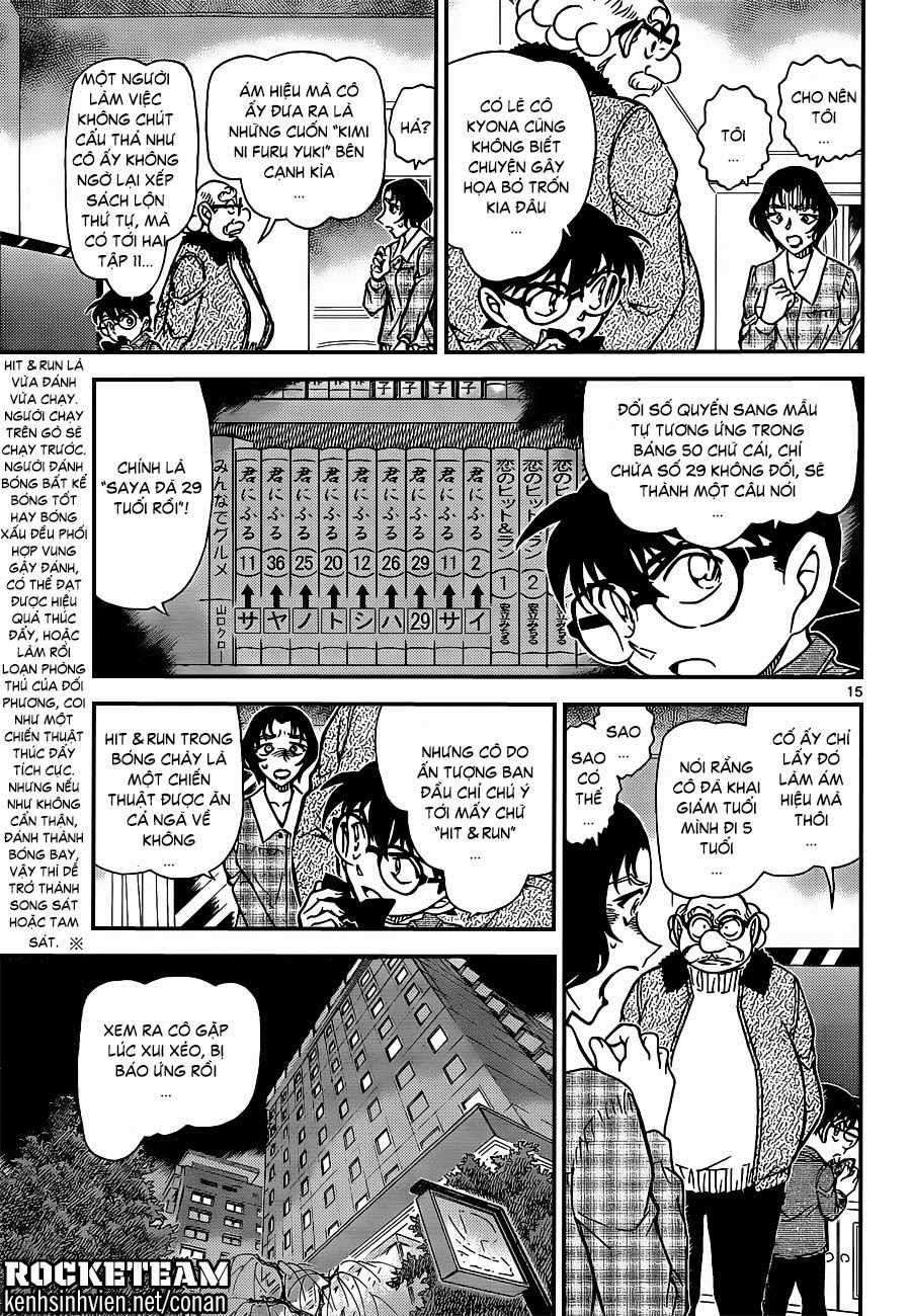 Thám Tử Conan Chapter 920 - 15