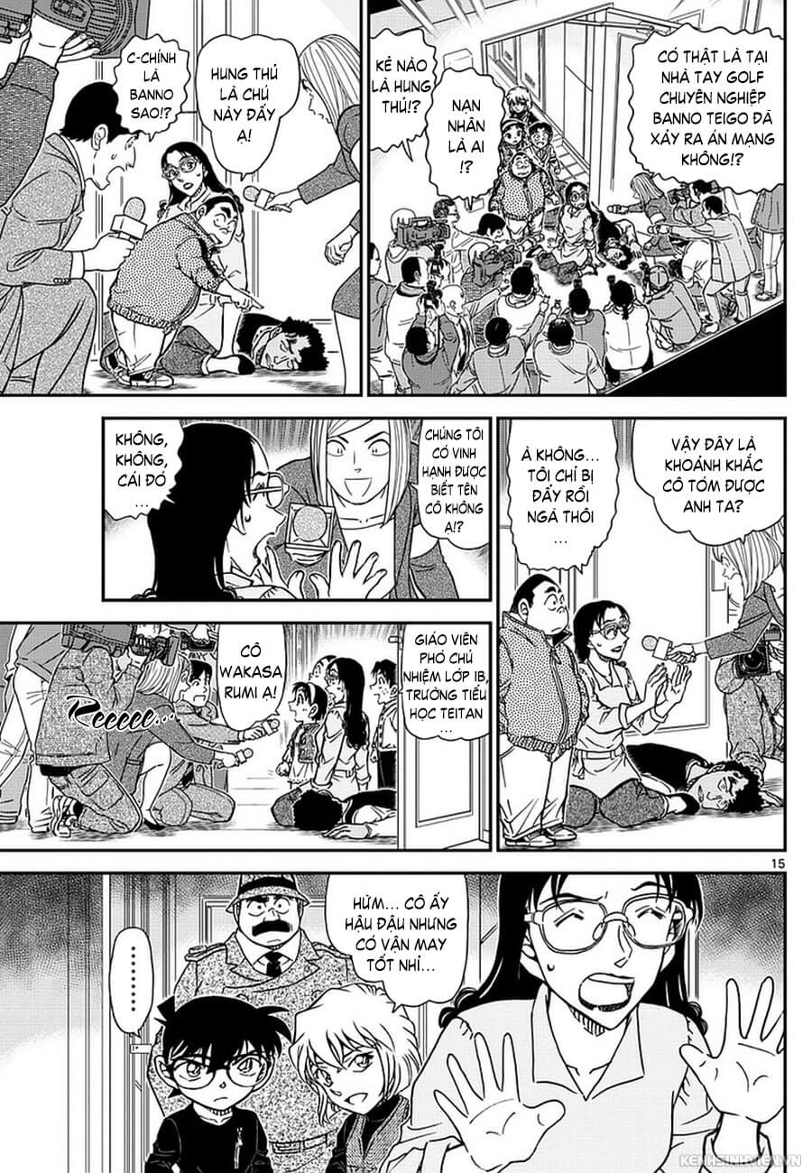 Thám Tử Conan Chapter 980 - 15