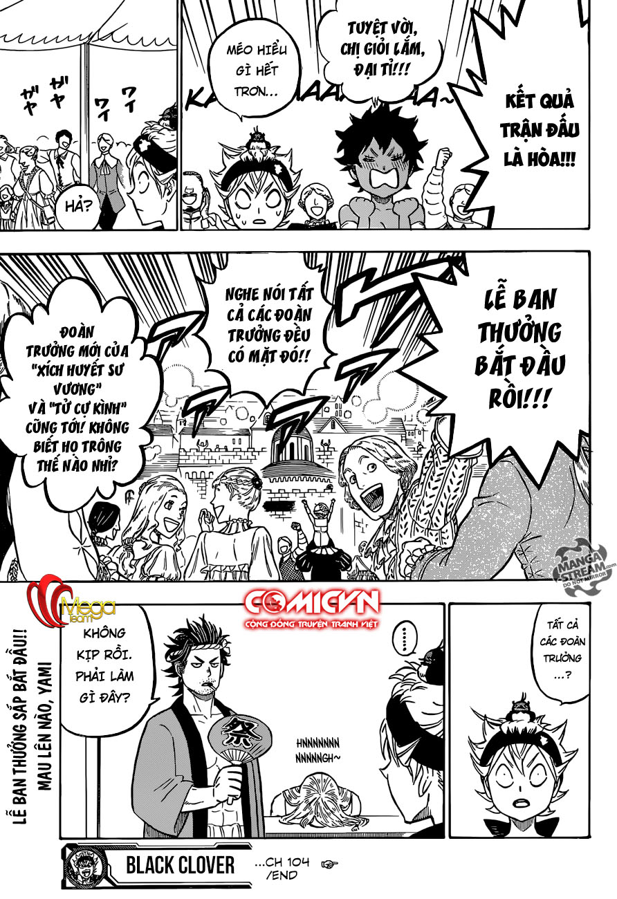 Black Clover - Thế Giới Phép Thuật Chapter 104 - 17