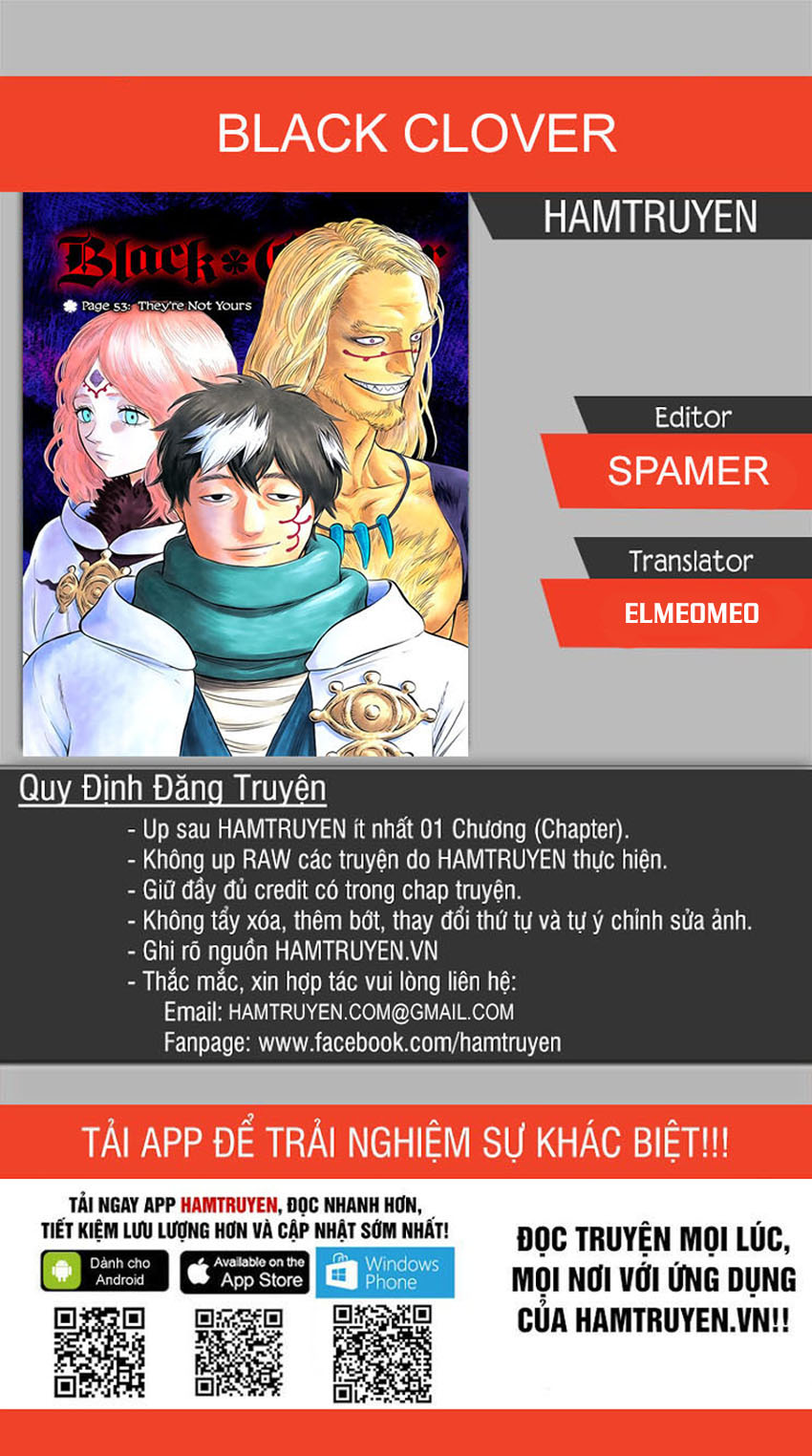 Black Clover - Thế Giới Phép Thuật Chapter 106 - 1