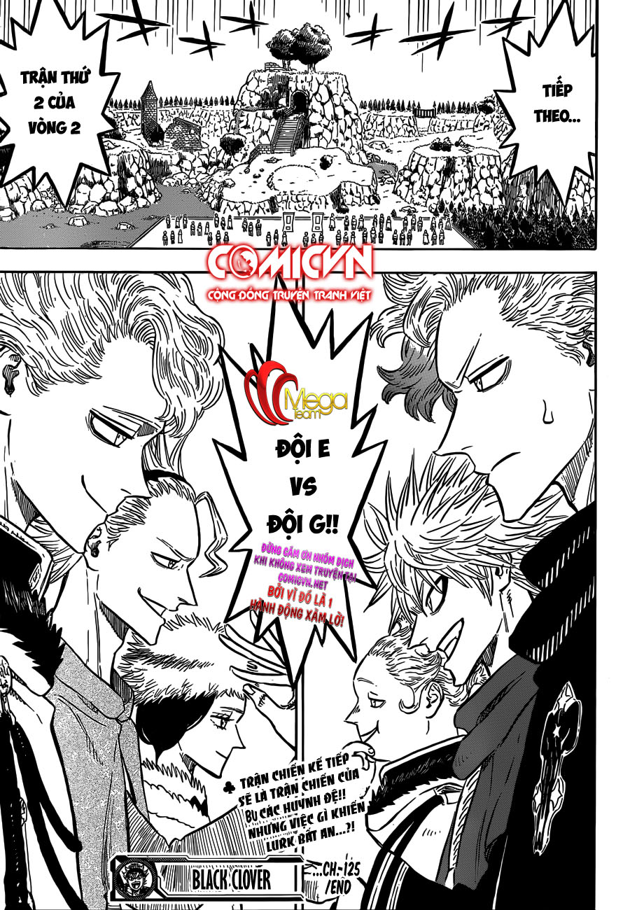 Black Clover - Thế Giới Phép Thuật Chapter 125 - 17