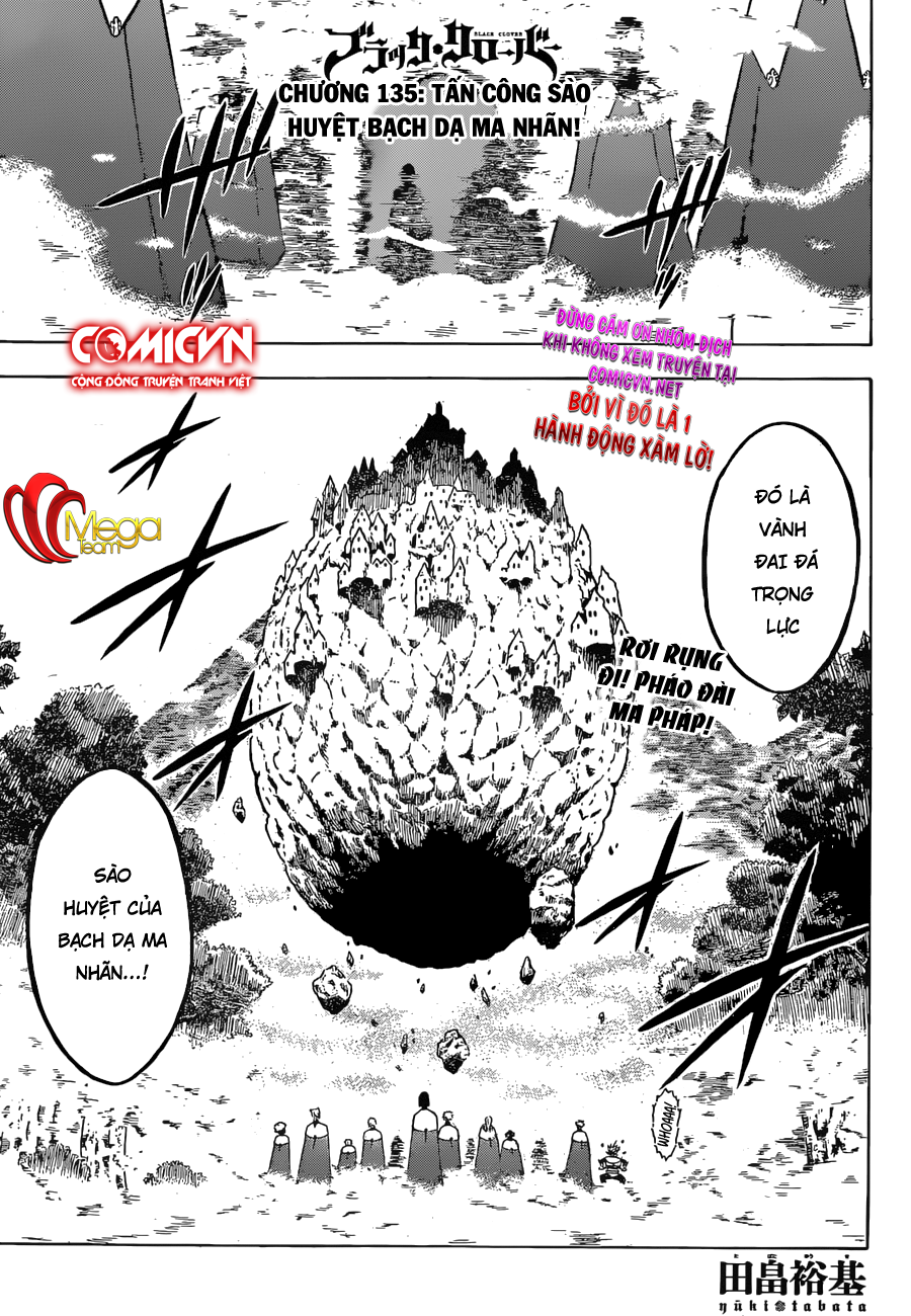 Black Clover - Thế Giới Phép Thuật Chapter 135 - 1